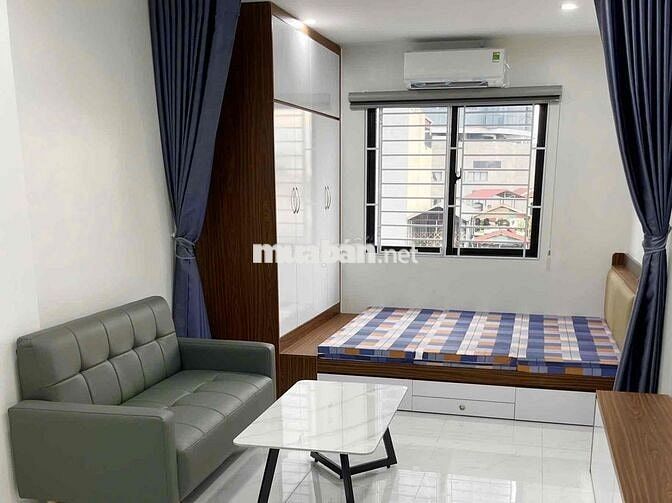 CHO THUÊ STUDIO FULL NỘI THẤT MÁY GIẶT RIÊNG NGAY PHỐ DỊCH VỌNG HẬU