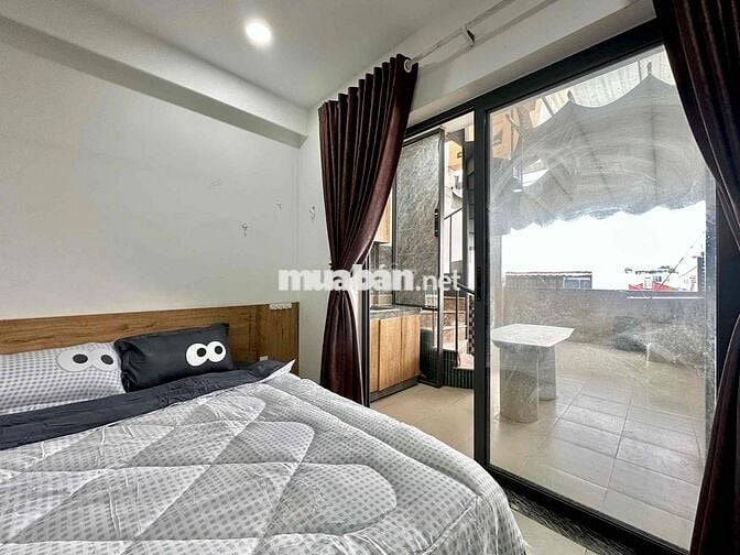 Cho Thuê Căn Hộ 1 Phòng Ngủ Bancol Tách Bếp Tiện Di Chuyển Các Trường
