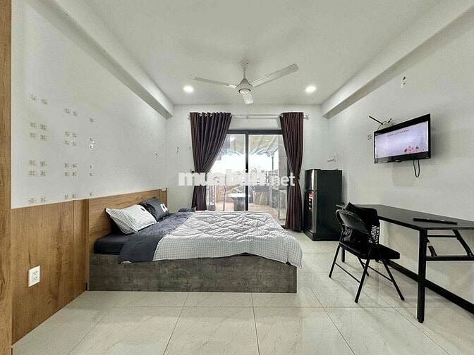 Cho Thuê Căn Hộ 1 Phòng Ngủ Bancol Tách Bếp Tiện Di Chuyển Các Trường