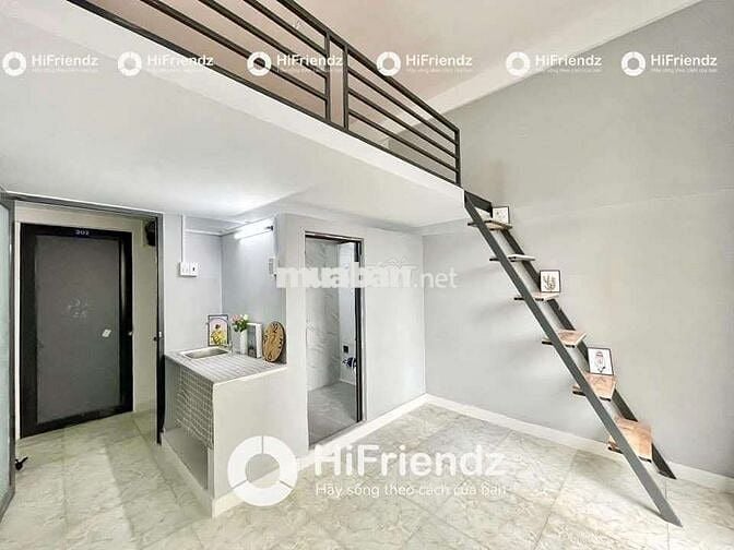 Trọ sinh viên Gác ban công - Sẵn Máy lạnh - Nhánh rẽ Võ Văn Kiệt Q5