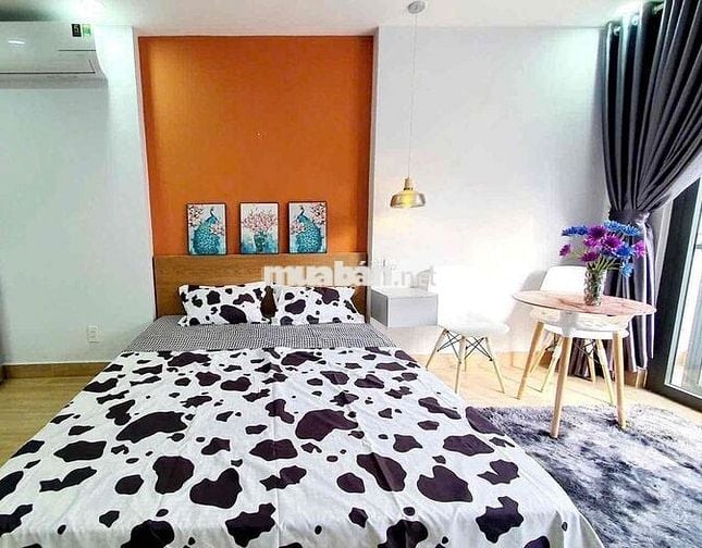🏡 Cho thuê phòng 40m2 ngay Lê Trực, gần Hàng Xanh, giáp Quận 1, an nin