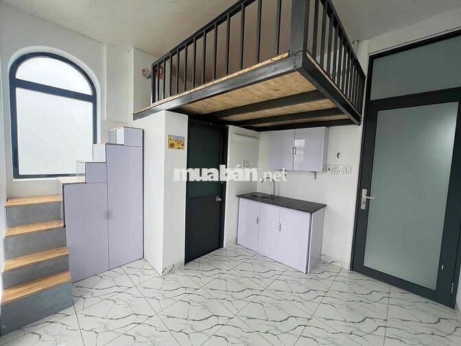 CĂN HỘ GÁC CỬA SỔ KÍNH NHIỀU ÁNH SÁNG LÊ ĐỨC THỌ GÒ VẤP ĐẦY ĐỦ TIỆN ÍC