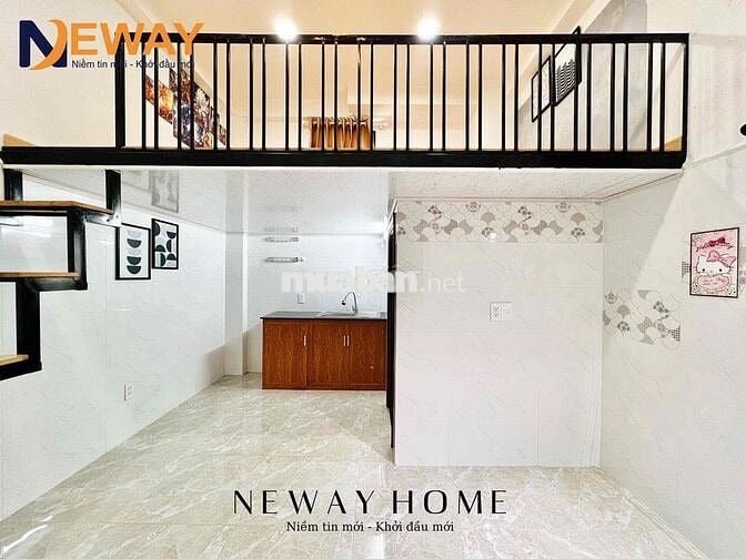 Căn hộ Duplex Mới xây - Máy lạnh , Thang máy - Ngay Ngã Tư4 Xã