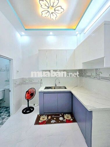 Nhà Q12 Gần Chung Cư Thạnh Xuân 2pn, ban công 840 triệu MiễnTrung Gian