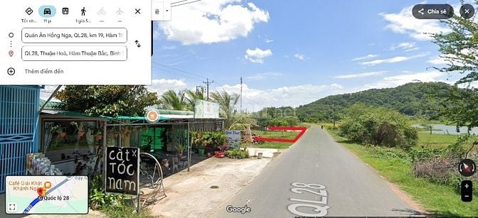 Cho thuê mặt bằng kinh doanh mặt tiền Quốc Lộ 28, diện tích lớn: 1.800