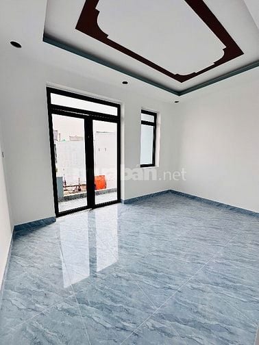 nhà bán 2 căn nhà 4,7x14 gồm 1 trệt 2 lầu 4 phòng thị trấn cần giuộc