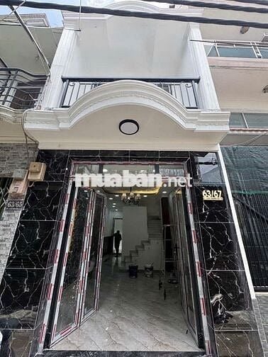 Nhà phố 1 lầu mới hoàn thiện mặt tiền hẻm 3m Trần Văn Khánh Quận 7 –