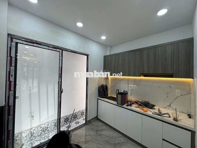 Nhà phố 1 lầu mới hoàn thiện mặt tiền hẻm 3m Trần Văn Khánh Quận 7 –