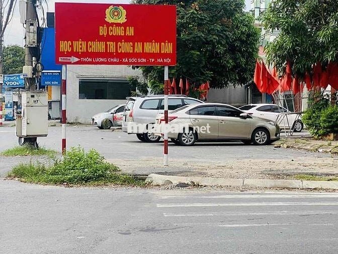Hơn 1 tỷ-Đất Tiên Dược-Sóc Sơn-Ngõ ô tô tránh-Bìa làng-60m2- Mt 5m.