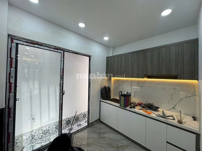 Nhà phố 1 lầu mới hoàn thiện mặt tiền hẻm 3m Trần Văn Khánh Quận 7 –
