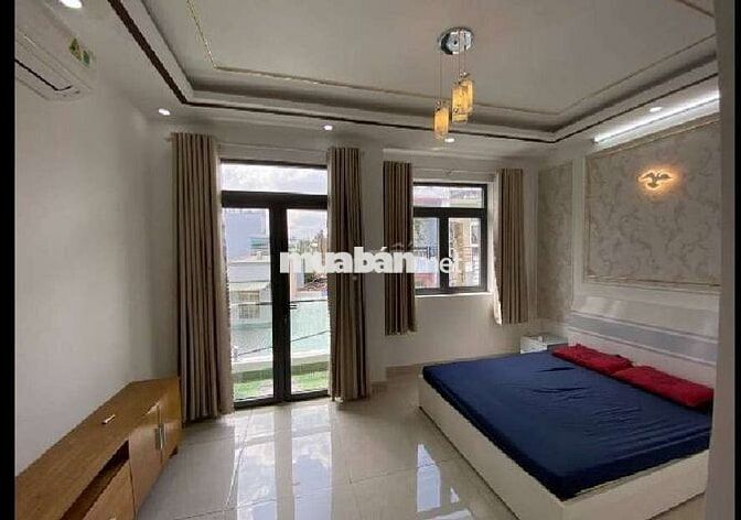 BÁN NHÀ 5 TẦNG 60M2, FULL NỘI THẤT, ĐƯỜNG LỚN XE HƠI NGUYỄN VĂN KHỐI