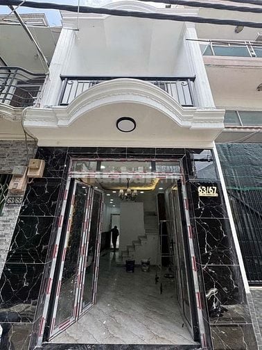 Nhà phố 1 lầu mới hoàn thiện mặt tiền hẻm 3m Trần Văn Khánh Quận 7 –