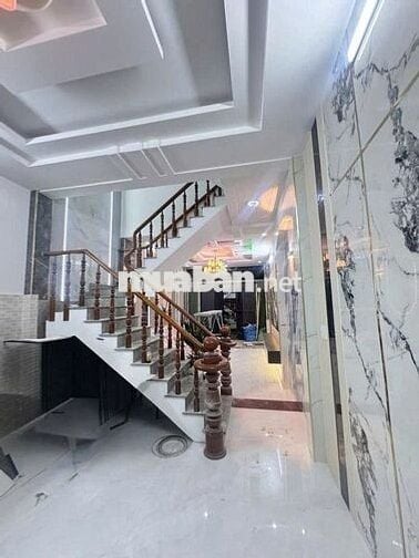 Bán căn nhà mới xây- ngay công viên gia định- bước sang sân bay 5P-4Pn
