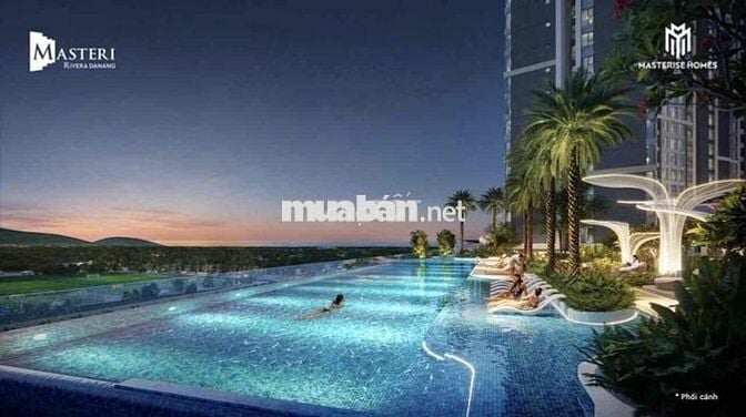Căn hộ 2PN Masteri mặt sông Hàn vĩnh viễn - Sở hữu lâu dài
