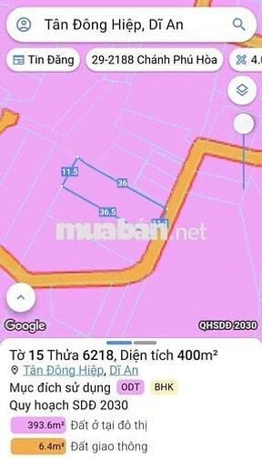 không có lô thứ 2 bán đất dt 400 m ngang 11 m giá 16,2 tr / m