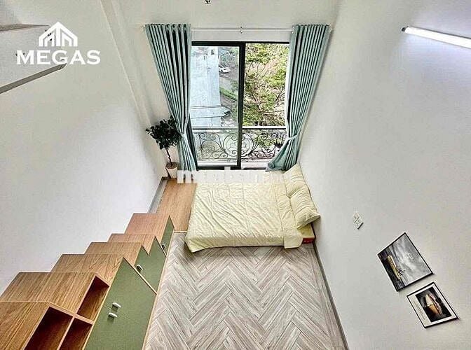 Phòng trọ 30m2 Ngay Phan Văn Trị ban công full nội thất
