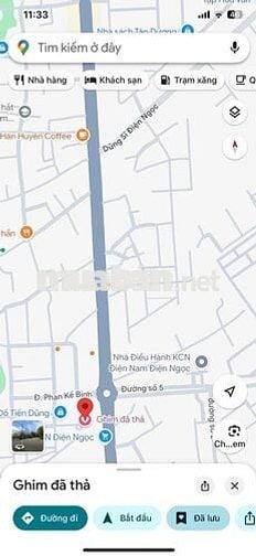 Đất rộng 200m2 khu dân cư mới Điện Ngọc - Điện Bàn
