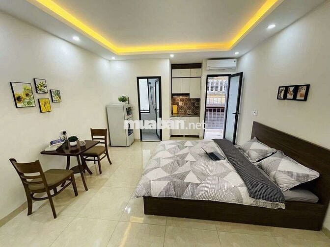 Siêu phẩm CCMN 30m2 Full nội thất. Phòng rộng thoáng tại Ngõ Hoàng An