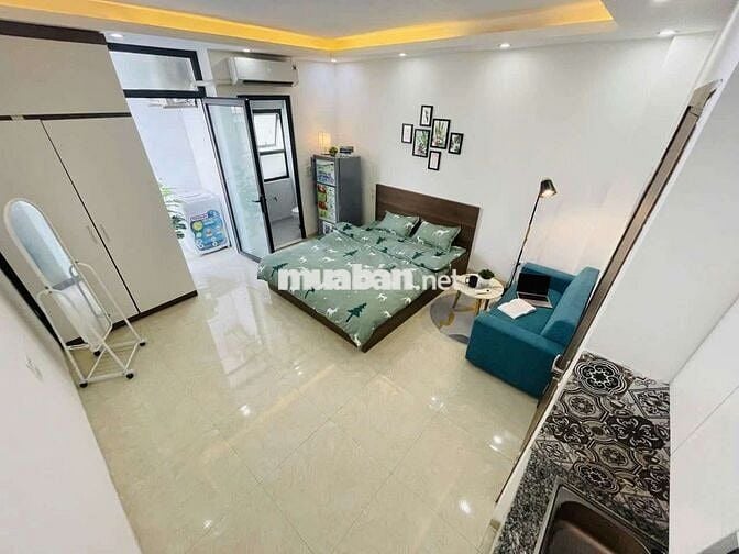 Siêu phẩm CCMN 30m2 Full nội thất. Phòng rộng thoáng tại Ngõ Hoàng An