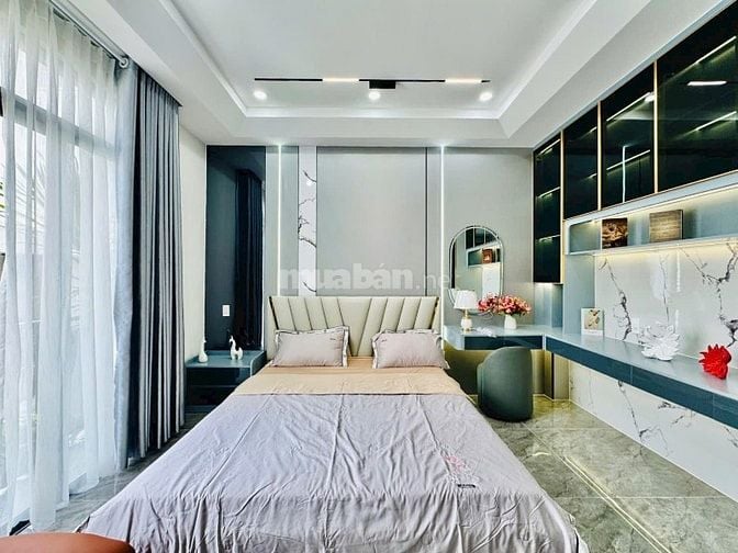 Siêu phẩm Võ Thị Sáu Q3 ngang 7, 63m2, 1T lửng 4L, nhà xd mới, SHR 