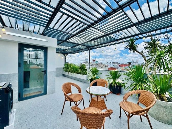 Siêu phẩm Võ Thị Sáu Q3 ngang 7, 63m2, 1T lửng 4L, nhà xd mới, SHR 