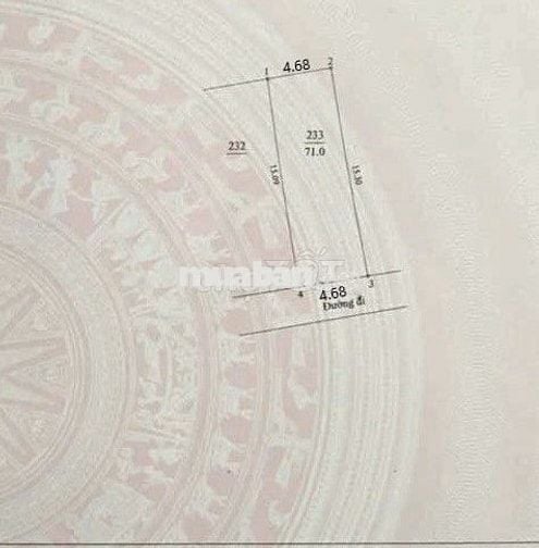 LÔ 71m² GẦN ĐƯỜNG VÕ VĂN KIỆT HÀ NỘI, ÔTÔ VÀO ĐẤT, GIÁ RẺ.