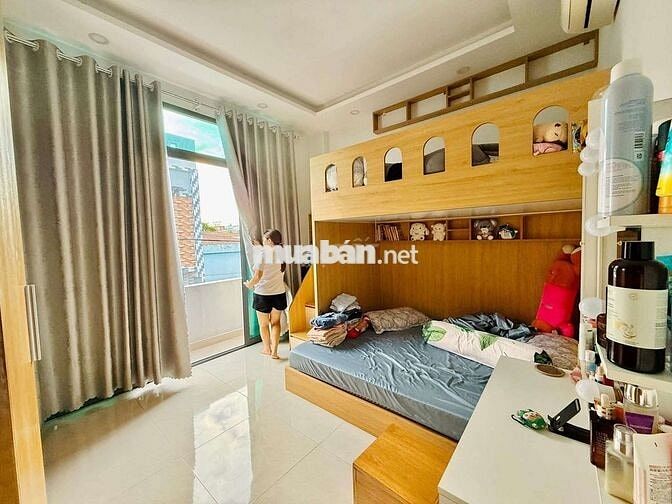 Nhà 1 lầu ngay chợ Thạnh Xuân, hẻm xe hơi 60m2