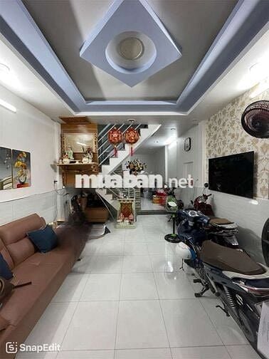 BÁN NHÀ NGAY KHU ĐẦM SEN, TÂN PHÚ, 42M2, 2 TẦNG, GIÁ CHỈ 4 TỶ 950 TL