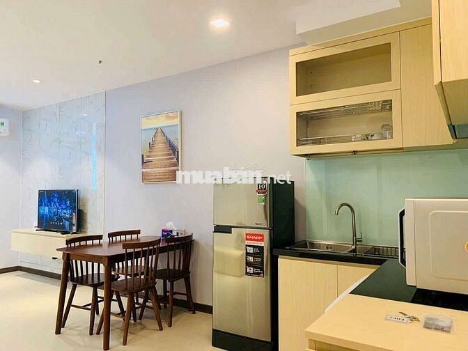 Cho thuê căn hộ CSJ 1PN full nội thất view đẹp ban công rộng