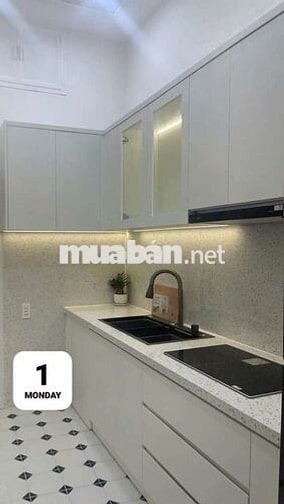 BẠCH ĐẰNG-BÌNH THẠNH,45M²,NGANG GẦN 5M, NỞ HẬU 9.6M,HƠN 4..T
