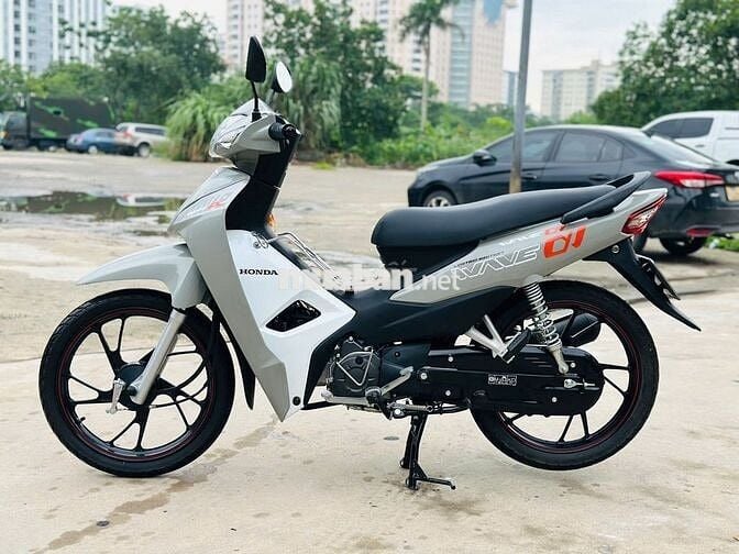 HONDA WAVE A 110 XÁM XI MĂNG MỚI ĐĂNG KÍ 2025