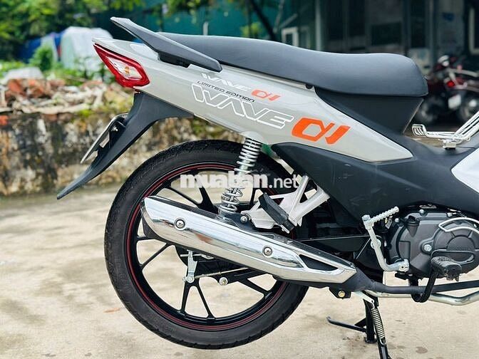 HONDA WAVE A 110 XÁM XI MĂNG MỚI ĐĂNG KÍ 2025