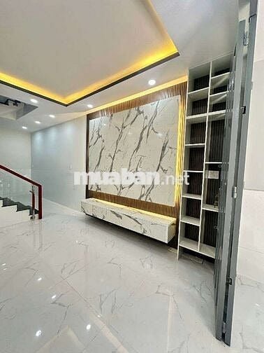 Nhà mới hẻm 1 trục gần mặt tiền, hẻm xe hơi đổ cửa, vị trí đẹp