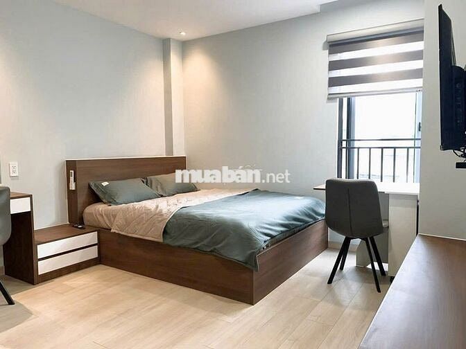 CHO THUÊ CĂN HỘ FULL NỘI THẤT BAN CÔNG MỚI NGAY BÙI VIỆN QUẬN 1 GIÁ RẺ