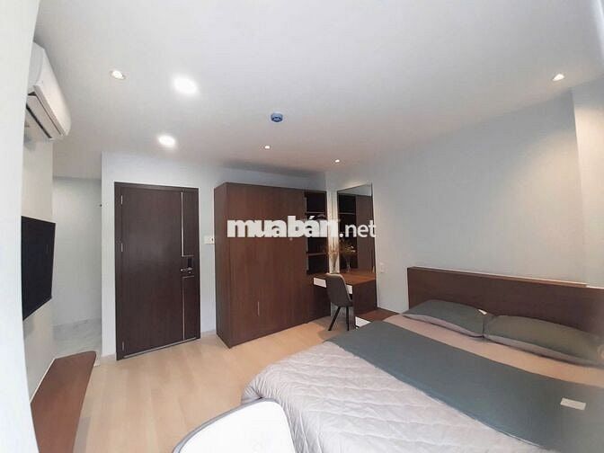 CHO THUÊ CĂN HỘ FULL NỘI THẤT BAN CÔNG MỚI NGAY BÙI VIỆN QUẬN 1 GIÁ RẺ
