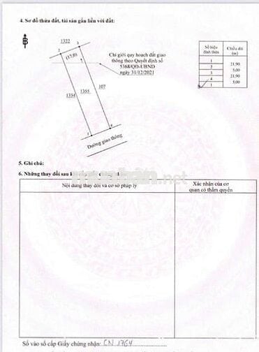 Nhà sổ riêng thổ cư Phường Tân Triều
