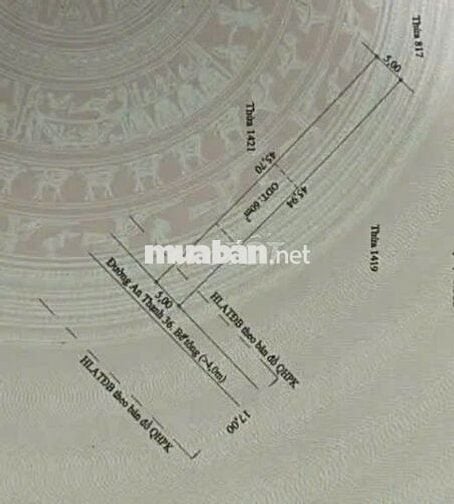 🏡 2 LÔ LIỀN KỀ ĐẤT AN THẠNH – 5x45m