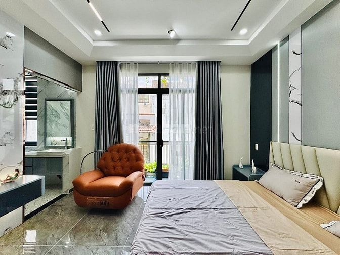 Nhà 4 Lầu tuyệt đẹp Cao cấp hẻm xe hơi 6m 417/ Lê Văn Thọ, P9, Q.GV
