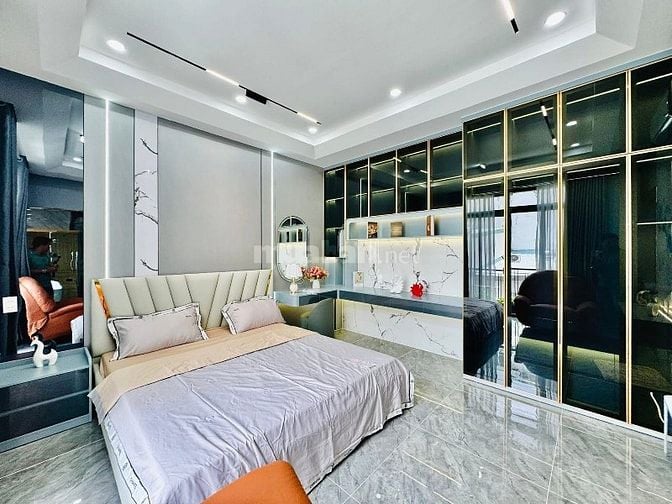 Nhà 4 Lầu tuyệt đẹp Cao cấp hẻm xe hơi 6m 417/ Lê Văn Thọ, P9, Q.GV