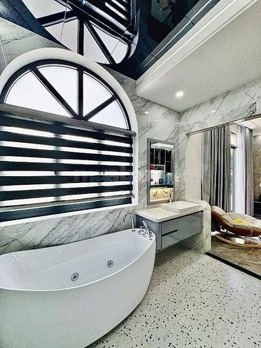Nhà 4 Lầu tuyệt đẹp Cao cấp hẻm xe hơi 6m 417/ Lê Văn Thọ, P9, Q.GV