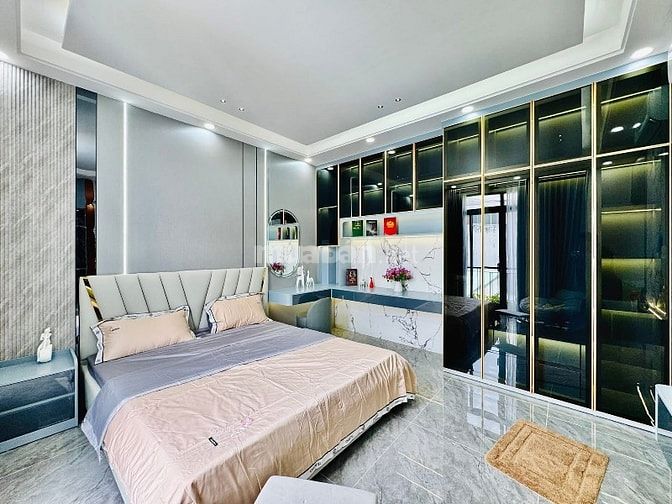 Nhà 4 Lầu tuyệt đẹp Cao cấp hẻm xe hơi 6m 417/ Lê Văn Thọ, P9, Q.GV
