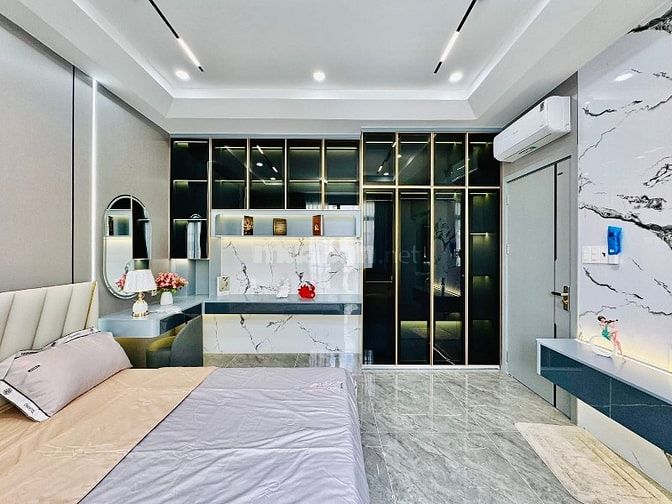 Nhà 4 Lầu tuyệt đẹp Cao cấp hẻm xe hơi 6m 417/ Lê Văn Thọ, P9, Q.GV