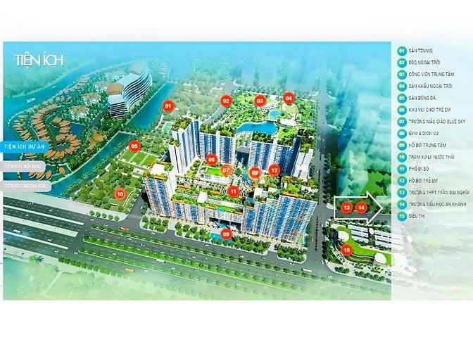 Bán Căn hộ tại New City Thủ Thiêm tầng trung tháp Hawaii 3PN 105m2
