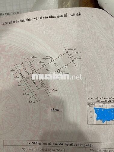 Đất Quốc Lộ 13 HBP DT 61m2 Xây 5 Tầng Hẻm Xe Hơi Đỗ Cửa Nhỉnh 4 Tỷ