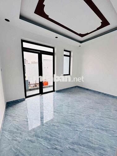 nhà bán 2 căn nhà 4,7x14 gồm 1 trệt 2 lầu 4 phòng thị trấn cần giuộc