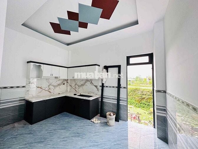 nhà bán 2 căn nhà 4,7x14 gồm 1 trệt 2 lầu 4 phòng thị trấn cần giuộc