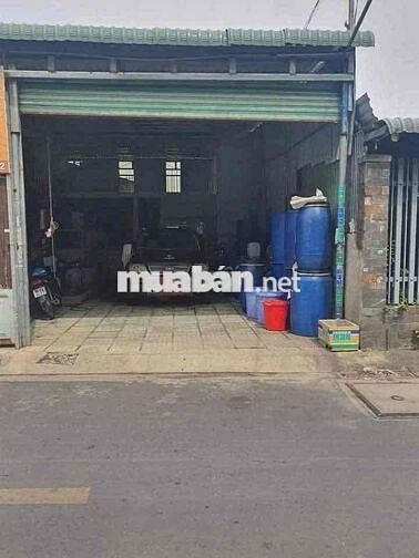 CG- CHO THUÊ NHÀ XƯỞNG MẶT TIỀN TÂN XUÂN HÓC MÔN Diện tích sử dụng 300