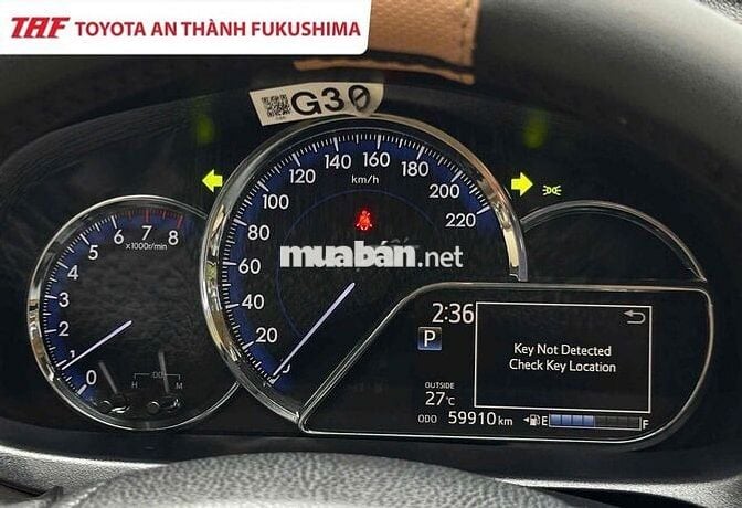 Toyota Vios G 2022- 59910 km (còn giảm)