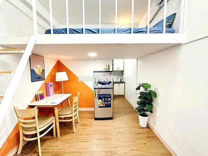 Phòng Gác Lửng Y Hình  Mới Tiện Nghi Gần Ngã Tư Bảy Hiền Tân Bình