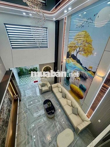 Bán nhà 4.2x19m, 1 lững, 3 lầu, 4pn, khu phân lô, Thạnh Xuân, Q12